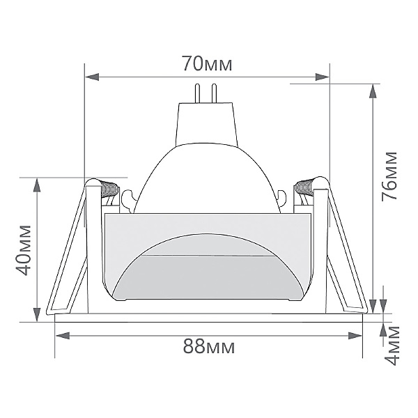 Подсветка для ступеней Feron 32646