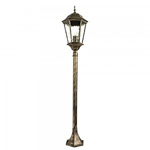 Столб фонарный уличный Arte Lamp GENOVA A1206PA-1BN