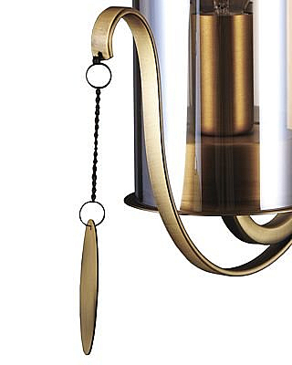 Настенное бра Илис 3303/1W-AB-SNGD-CGC