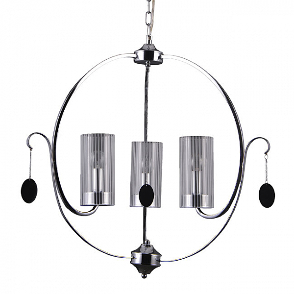 Подвесная люстра Илис 3303/3H-CR-SNS-CL