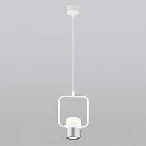 Светильник подвесной Oskar 50165/1 LED белый/серебро