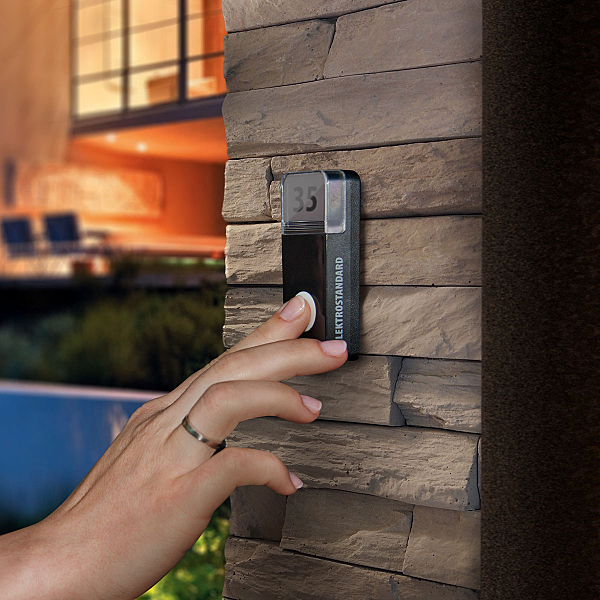 Дверной звонок Elektrostandard DBQ06M WL 36M IP44 Черный