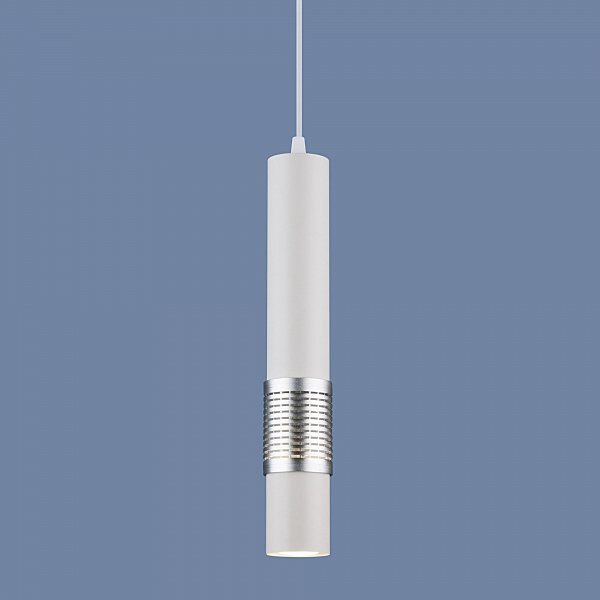 Светильник подвесной DLN001 DLN001 MR16 9W 4200K белый матовый/серебро