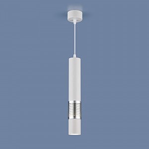 Светильник подвесной DLN001 DLN001 MR16 9W 4200K белый матовый/серебро