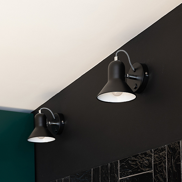 Светильник спот Canotier 20083/1 черный/хром