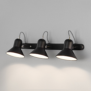 Светильник спот Canotier 20083/3 черный/хром