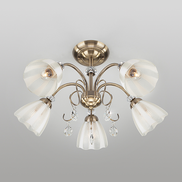 Потолочная люстра Floranse 30155/5 античная бронза