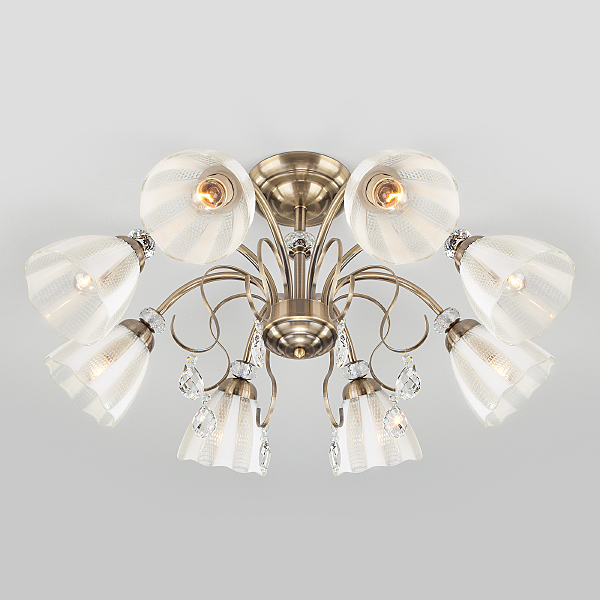 Потолочная люстра Floranse 30155/8 античная бронза