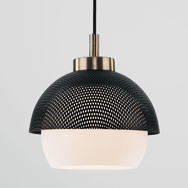 Светильник подвесной Nocciola 50106/1 античная бронза/черный