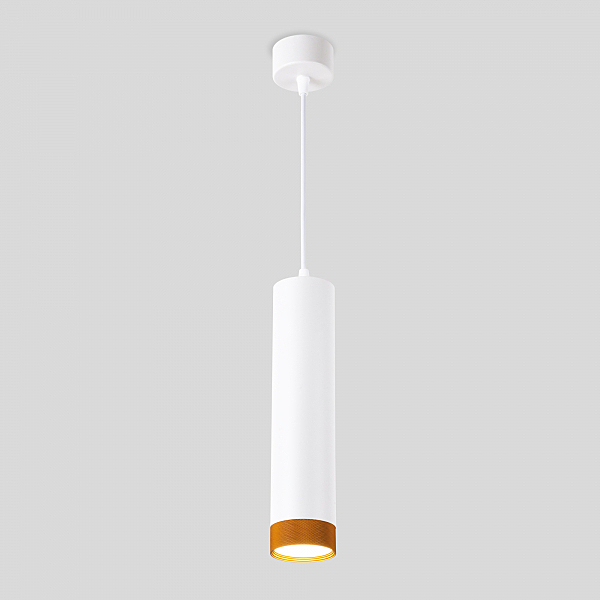 Светильник подвесной Tony 50164/1 LED белый/золото 10W