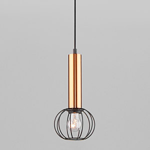 Светильник подвесной Parker 50178/1 черный/бронза