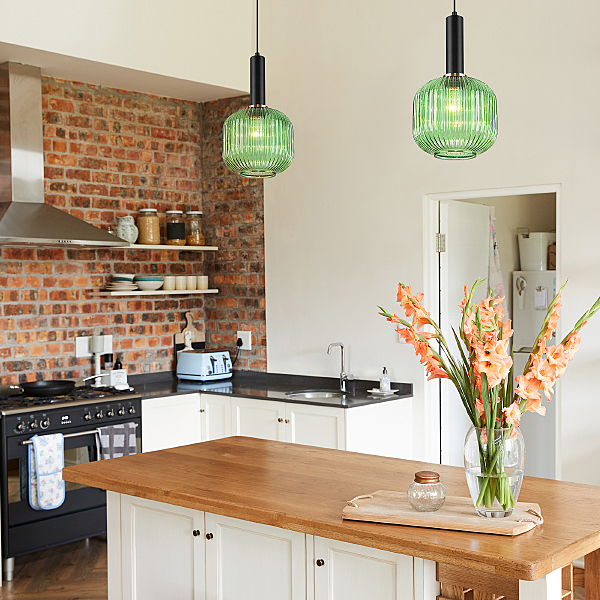 Светильник подвесной Bravo 50182/1 зеленый