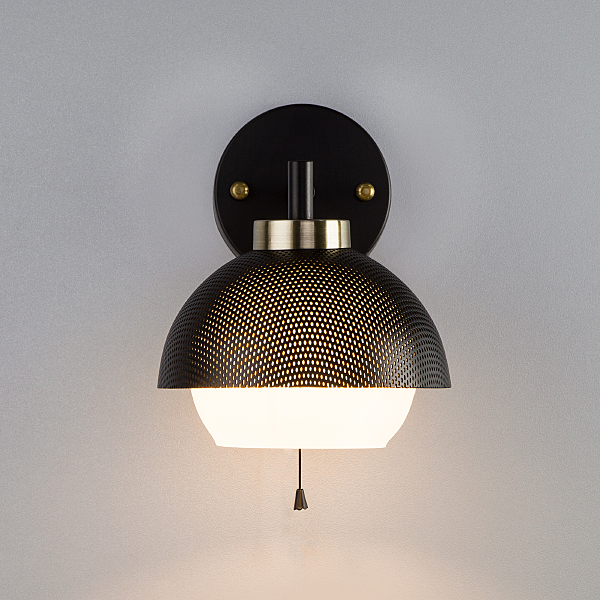Настенное бра Nocciola 70106/1 черный