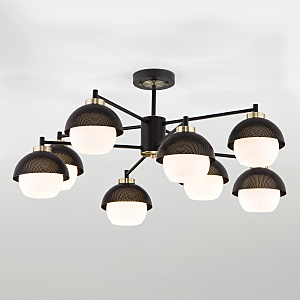 Потолочная люстра Nocciola 70106/8 черный Smart