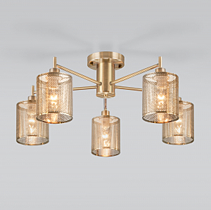 Потолочная люстра Tela 70109/5 античная бронза