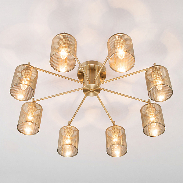 Потолочная люстра Tela 70109/8 античная бронза