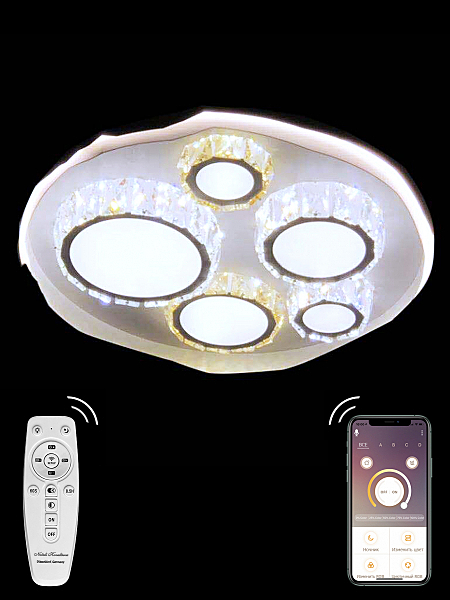 Потолочная люстра LED 81035/6C
