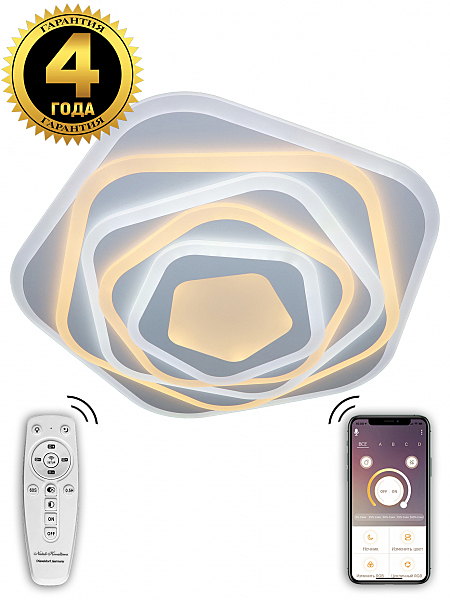 Потолочная люстра LED 81039/4C