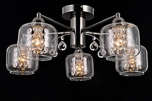 Потолочная люстра Laina LAINA 75091/5C DARK CHROME