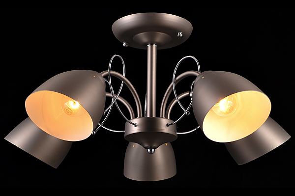 Потолочная люстра Marquis Marquis 81001-5C STAIN NICKEL