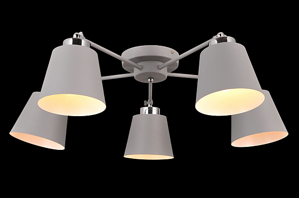 Потолочная люстра Simply SIMPLY 75099/5C STAIN GRAY