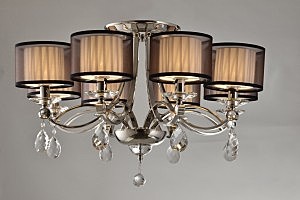 Потолочная люстра 1600 1608/PL без абажуров