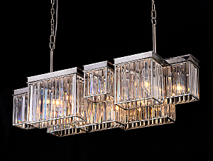 Подвесная люстра 31100 31111/C nickel