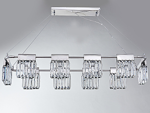 Подвесная люстра 4200 4210/C chrome