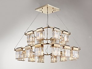 Подвесная люстра 4200 4212+8/C gold