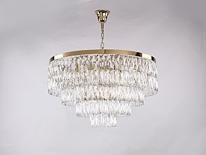 Подвесная люстра 10120 10129+9/C gold