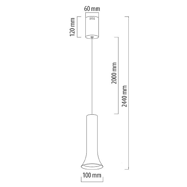 Светильник подвесной Ракурс 631017901