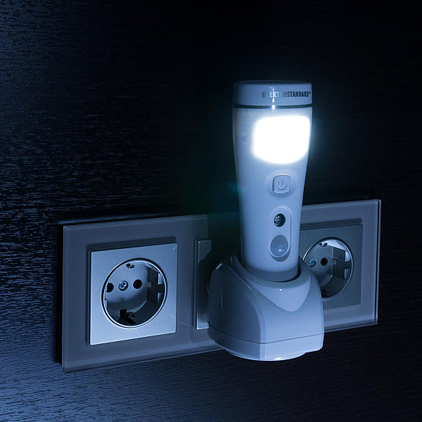 Фонарик Elektrostandard FLF17-16,5-2W 16led WH (Glow)