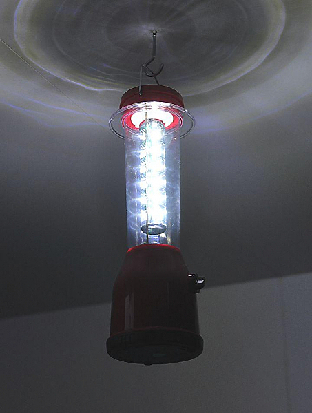 Фонарик Elektrostandard FLK14-37-6W 24led RD Красный (Pharos)