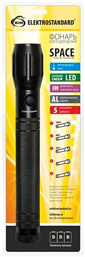 Фонарик Elektrostandard FLS10-32-10W 500m BK Черный (Space)
