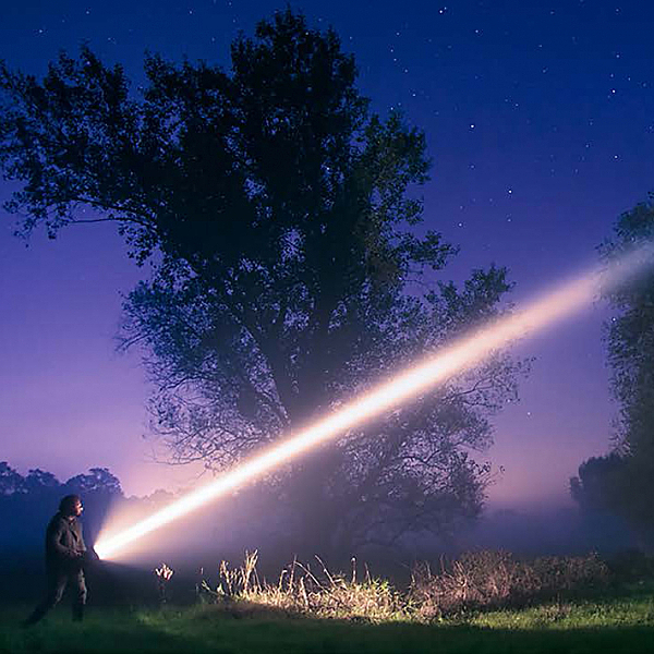 Фонарик Hudson Фонарь на аккумуляторах светодиодный Hudson (FLD75-3W)
