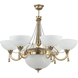 Потолочная люстра Roma (плафон) ROM-ZW-6+1(P)