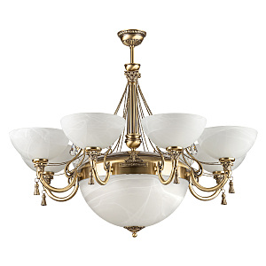 Потолочная люстра Roma (плафон) ROM-ZW-8+1(P)