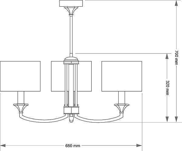 Потолочная люстра Decor Versace DEC-ZW-3(P/A)