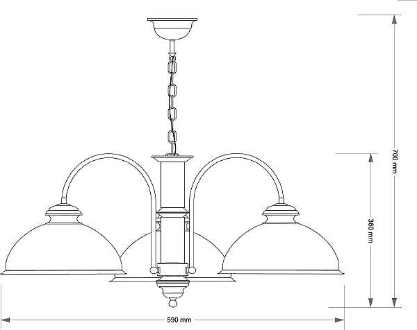Подвесная люстра Lido LID-ZW-3(P)