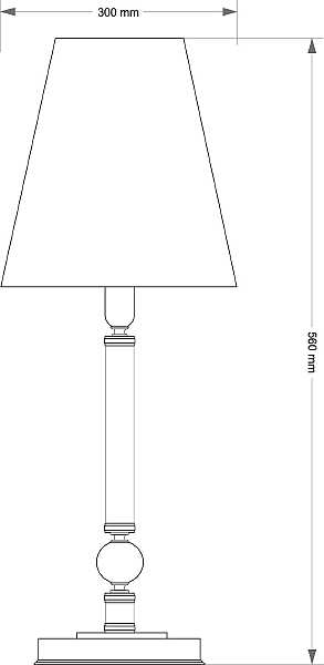 Настольная лампа Rossano ROS-LG-1(P/A)