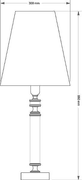 Настольная лампа Sparone SPA-LG-1(P/A)