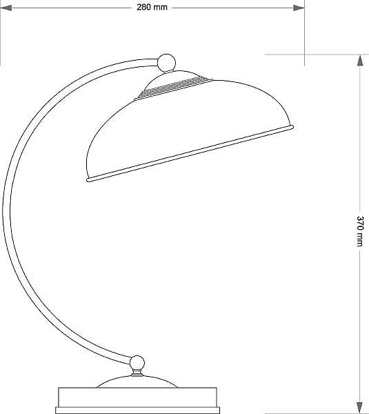 Настольная лампа N (плафон) N-LG-1(P)