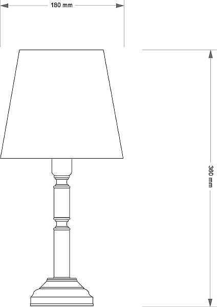 Настольная лампа N (абажур) N-LG-1(P/A)