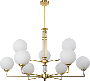 Люстра на штанге Artu Glass ART-ZW-9(ZM) G