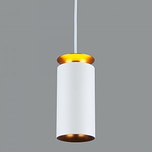 Светильник подвесной DLS021 9+4W 4200К DLS021 9+4W 4200К белый матовый/золото