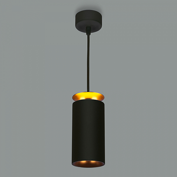 Светильник подвесной DLS021 9+4W 4200К DLS021 9+4W 4200К черный матовый/золото 9+4W