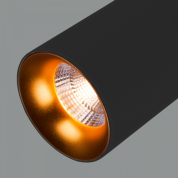 Светильник подвесной DLS021 9+4W 4200К DLS021 9+4W 4200К черный матовый/золото 9+4W