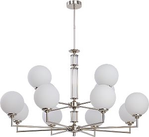 Люстра на штанге Artu Glass ART-ZW-12(N) G