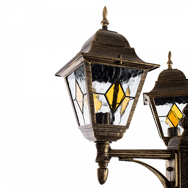 Столб фонарный уличный Arte Lamp BERLIN A1017PA-3BN