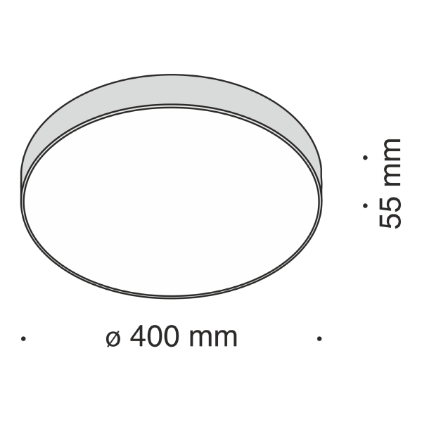 Светильник потолочный Zon C032CL-L48W4K